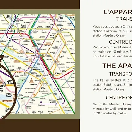 Musee D'orsay-saint Germain-invalides-famille Lägenhet *